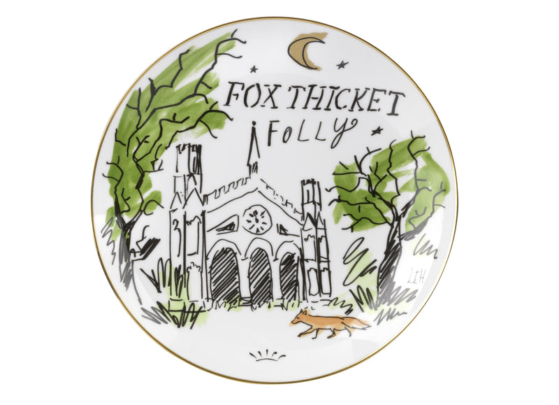 Fox Folly Thicket Charger Plate