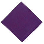 Purple Picot Edge Napkins