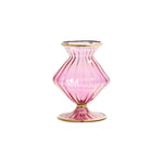 Scallop Pink Bud Vase