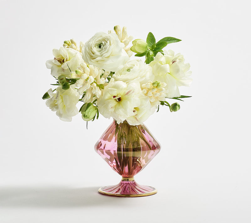 Scallop Champagne Bud Vase