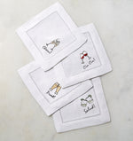 Beach Comber Linen Cocktail Napkins