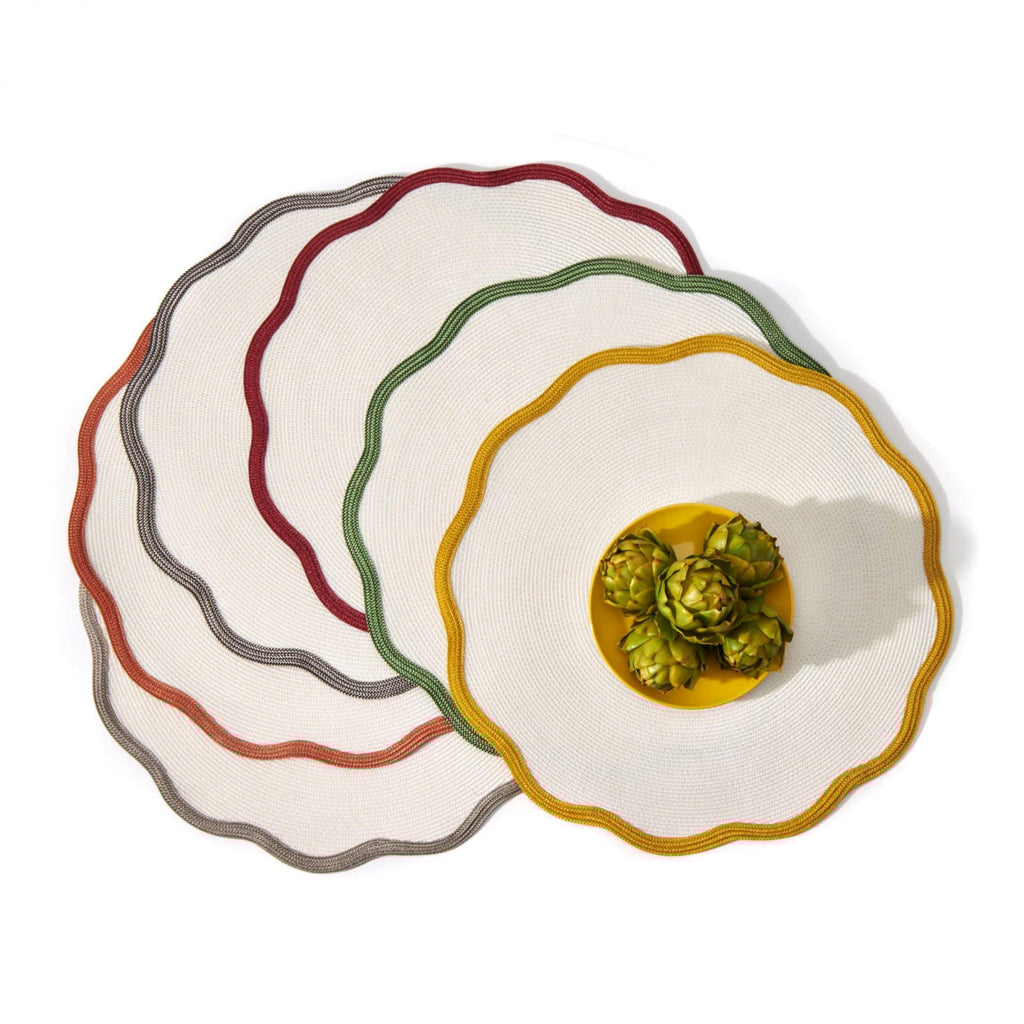 Autumn Border Navy  Placemat