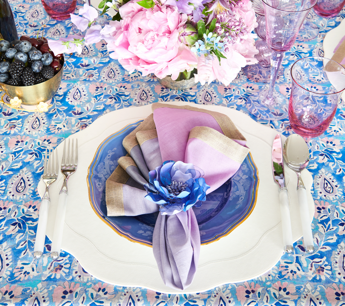 Tailored White Placemat