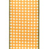 Mustard Gingham Check Napkins