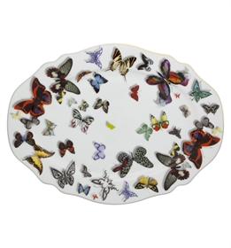 Vista Alegre Large  Butterfly Parade Platter by Christian Lacroix