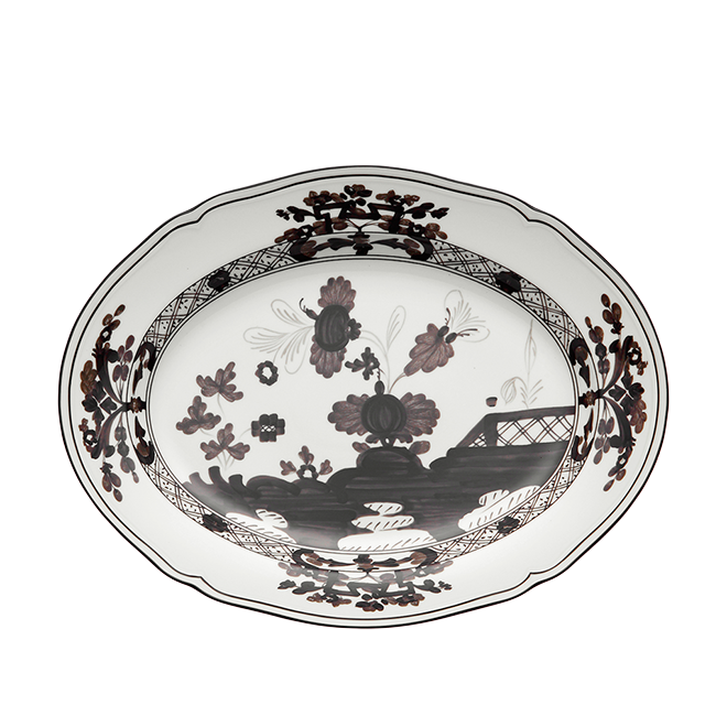 Ginori 1735 Cipria Oval Platter