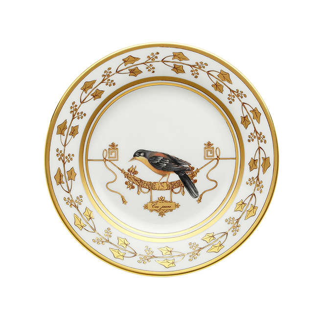 Voliere Coucou Didrie Dessert Plate