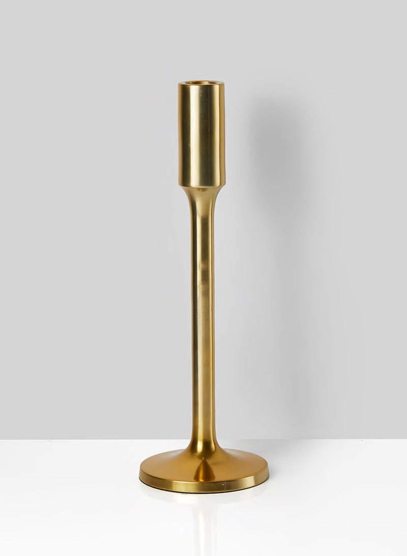 Tall Gold Candlestick