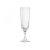 Twisted Transparent Champagne Flute
