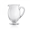 Twisted Glass Transparent Pitcher