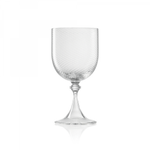 Twisted Transparent Water Glass