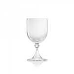 Twisted Transparent Water Glass