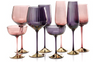 Violet Cote D'Or wine Glass