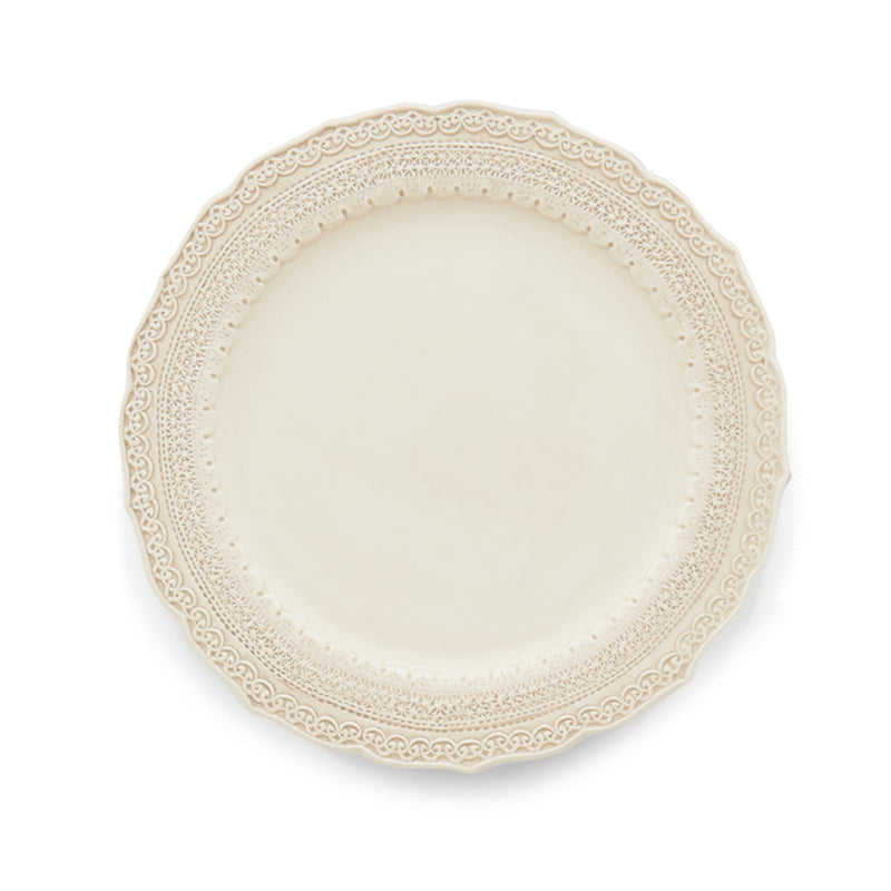 Finezza Cream Dinner Plate