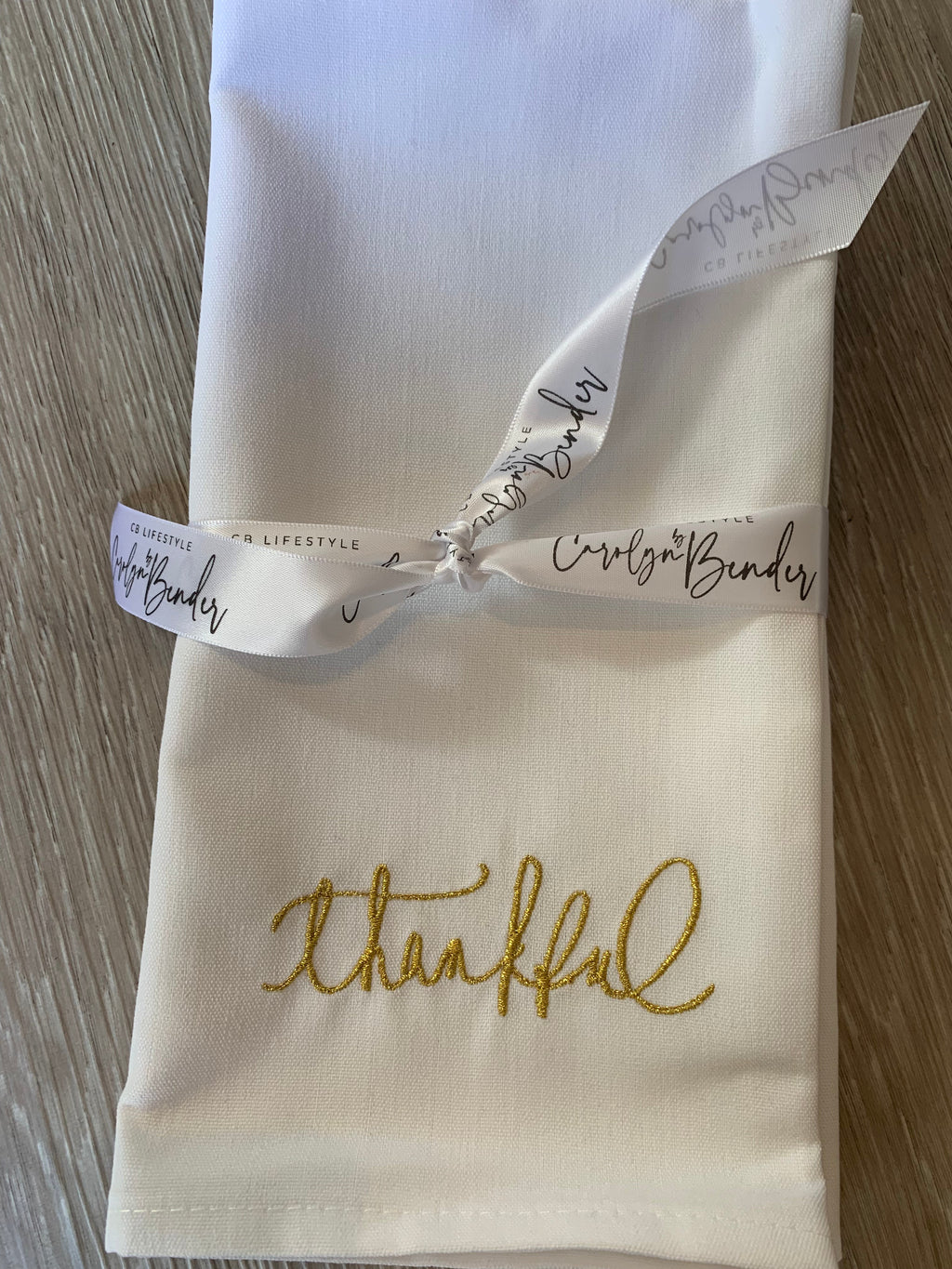 Thankful Napkin Set of 4