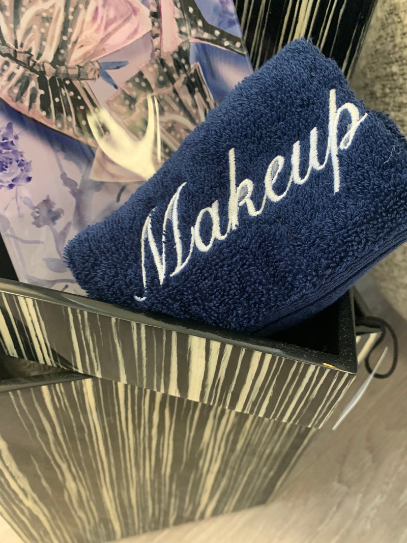 Light Blue "Makeup" Washcloth