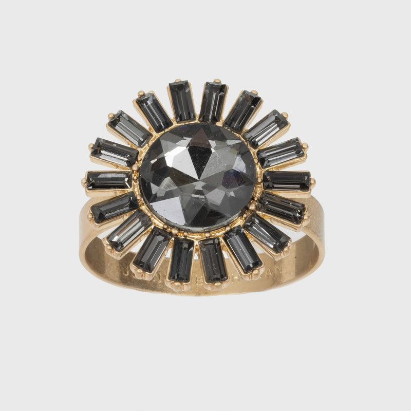 Giant Gem Black Diamond Napkin Ring set of 4