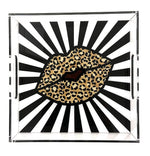 Leopard Lips Tray