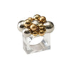 Bauble Gold & Silver Napkin Ring
