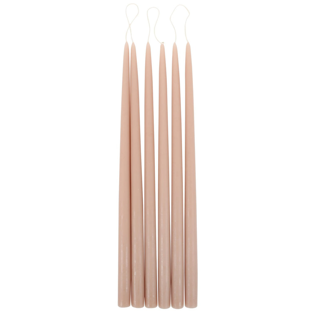 Clay Taper Candles 12"