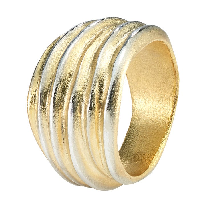 Swirl Gold Napkin Ring