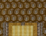 Anatasia Gold Tablecloth -88 x 124