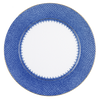 Blue Lace Charger Plate