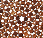 Brown Round Bamboo Placemat