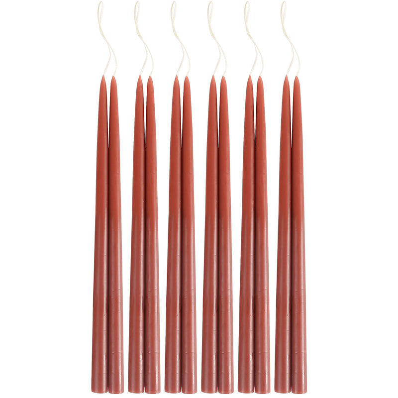 Clay Taper Candles 12"
