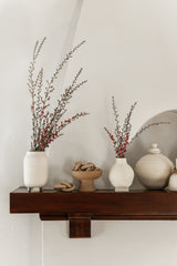 Francesca Vase Raw Birch