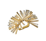 Fringe Gold & Silver Napkin Ring