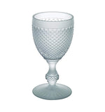 Bicos Frosted Black Water Goblet