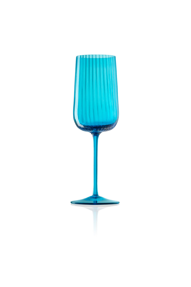 Gigolo Aqua Wine Glasses