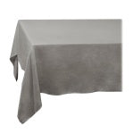 Grey Sateen Tablecloth