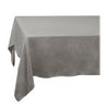 White Sateen Tablecloth 70 x 90