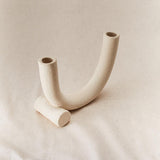 Harmony Raw Birch Candlestick