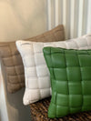 Quilted Pillow- Taupe