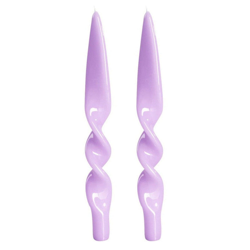 Lilac Lacquer Twist Candle