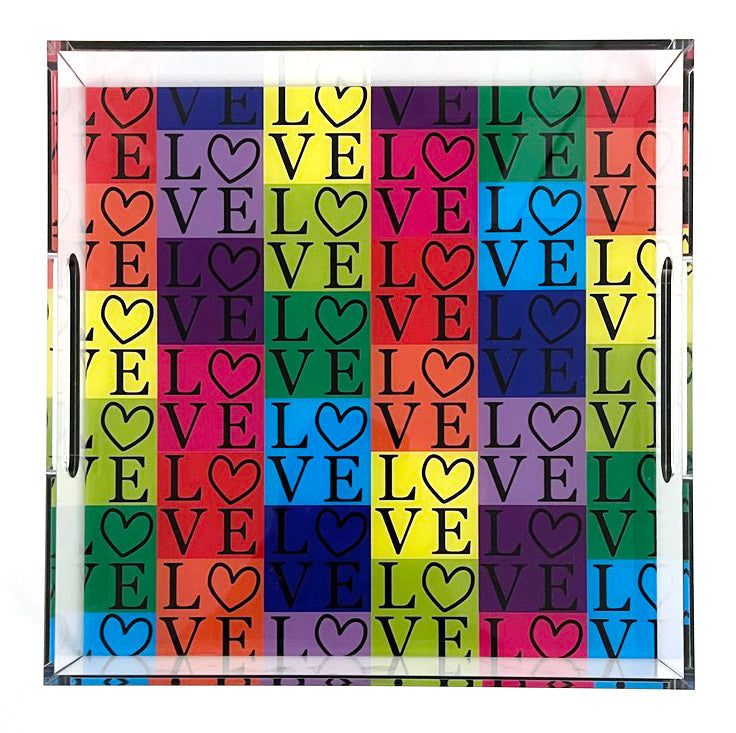 Love Squared Tray