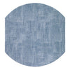 Luster Ice Blue Elliptic Placemat