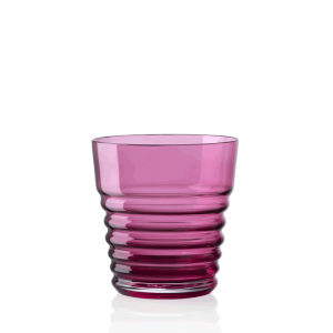 Orange Met Whiskey Glass