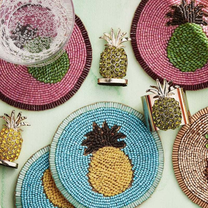 Pineapple Coaster Set of 4