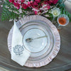 Velvet Cream Ruffle Placemat