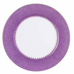 Lilac Lace Charger Plate