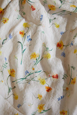 Blue Daffodil Tablecloth 59 x 137