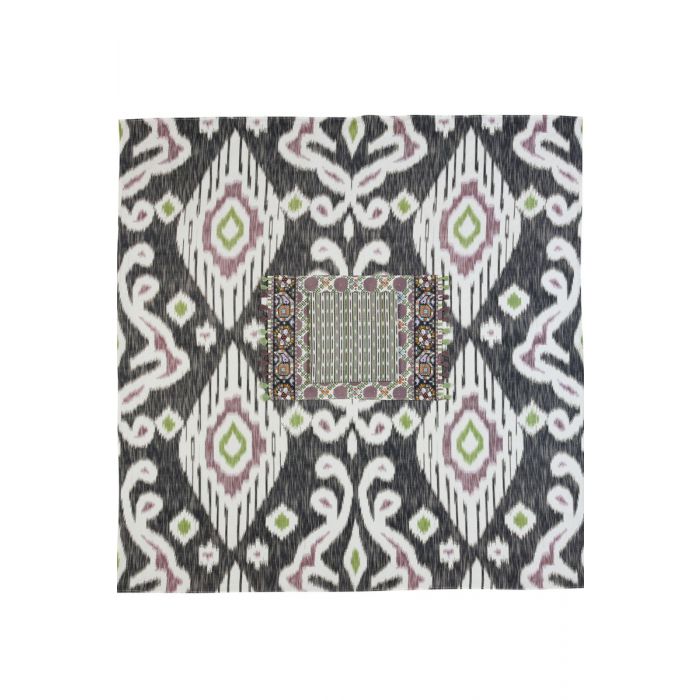 Purple Uzbek Tablecloth 108 Round